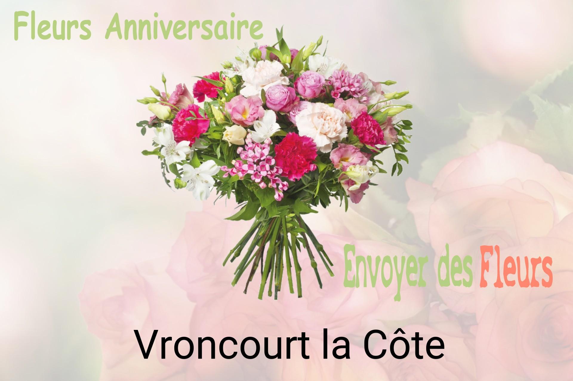 Bouquet de fleurs d’anniversaire livré à Vroncourt-la-Côte
